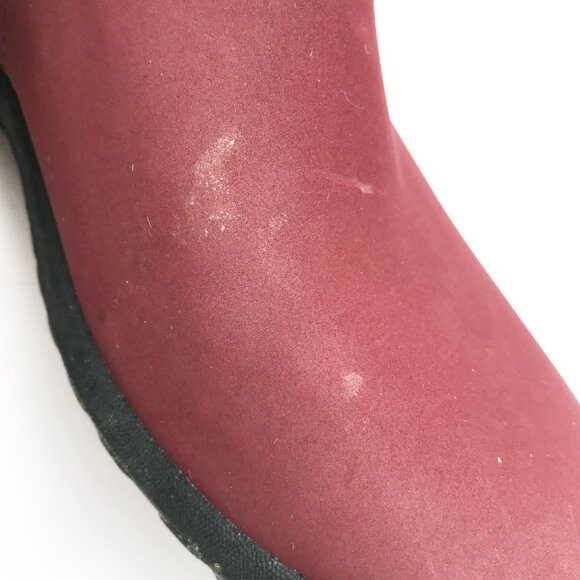 JBU by Jambu Juno Red Fur Lined Ankle Boots Booties Womens 8 Outdoor Winter - Picture 7 of 10